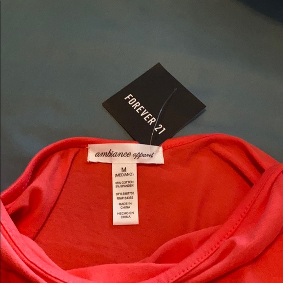 Tangerine color shirt - Picture 3 of 3